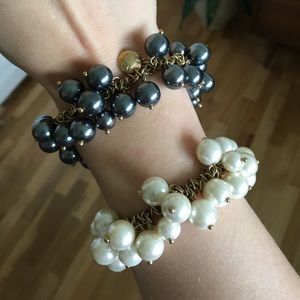 2 J.Crew Pearl Bracelets